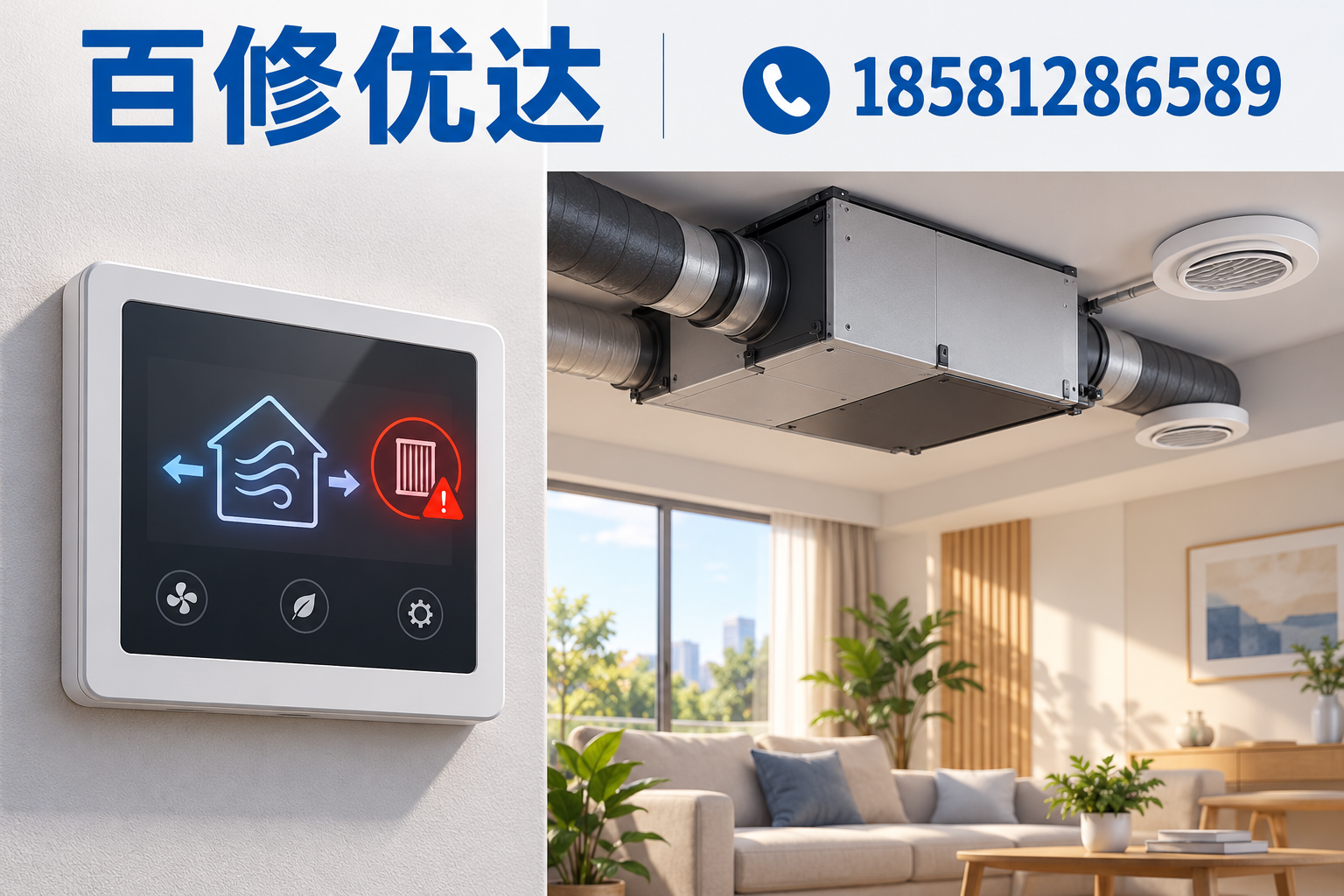 新风系统维修知识品类示意图