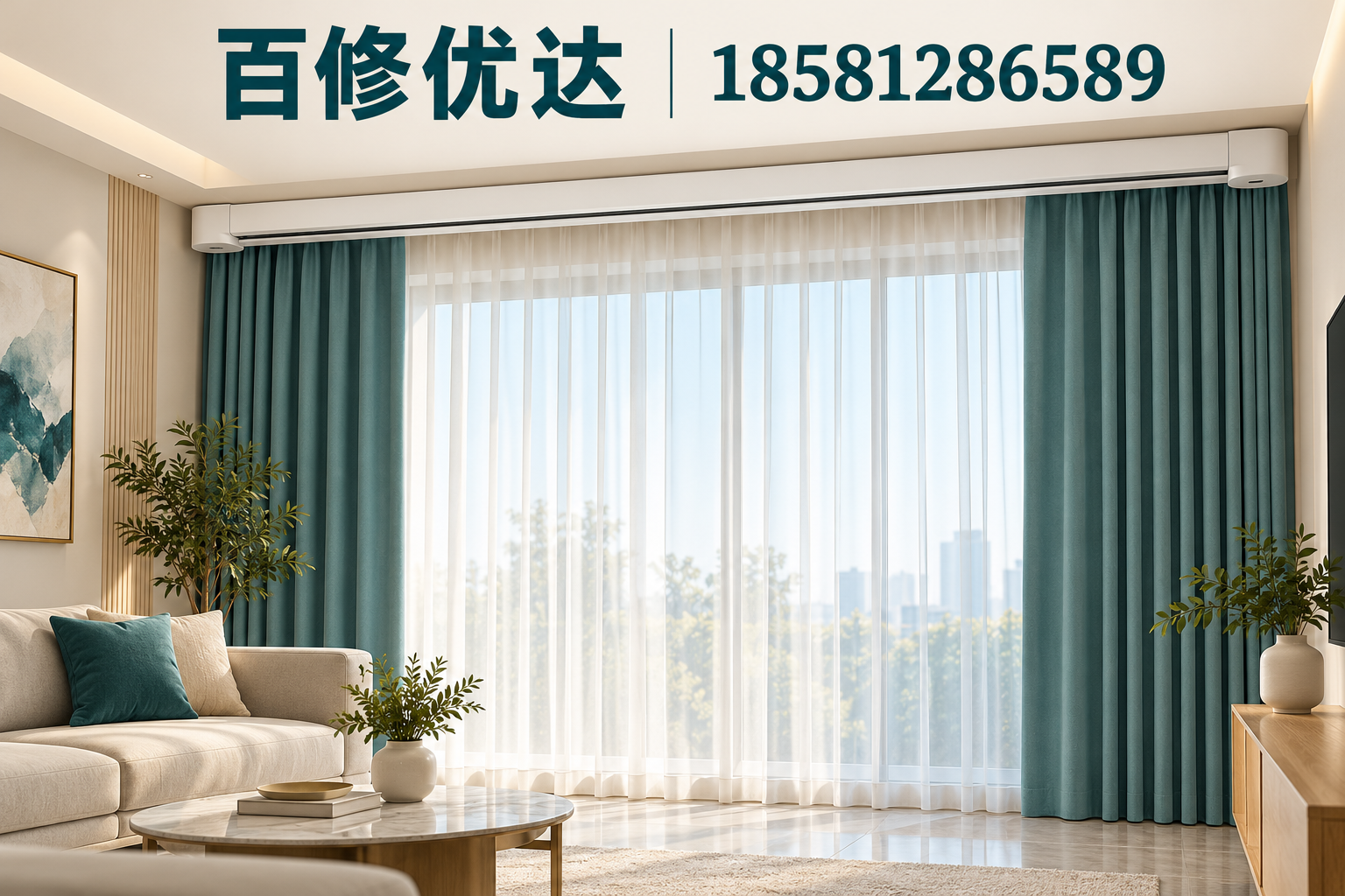 窗帘浴帘维修知识品类示意图