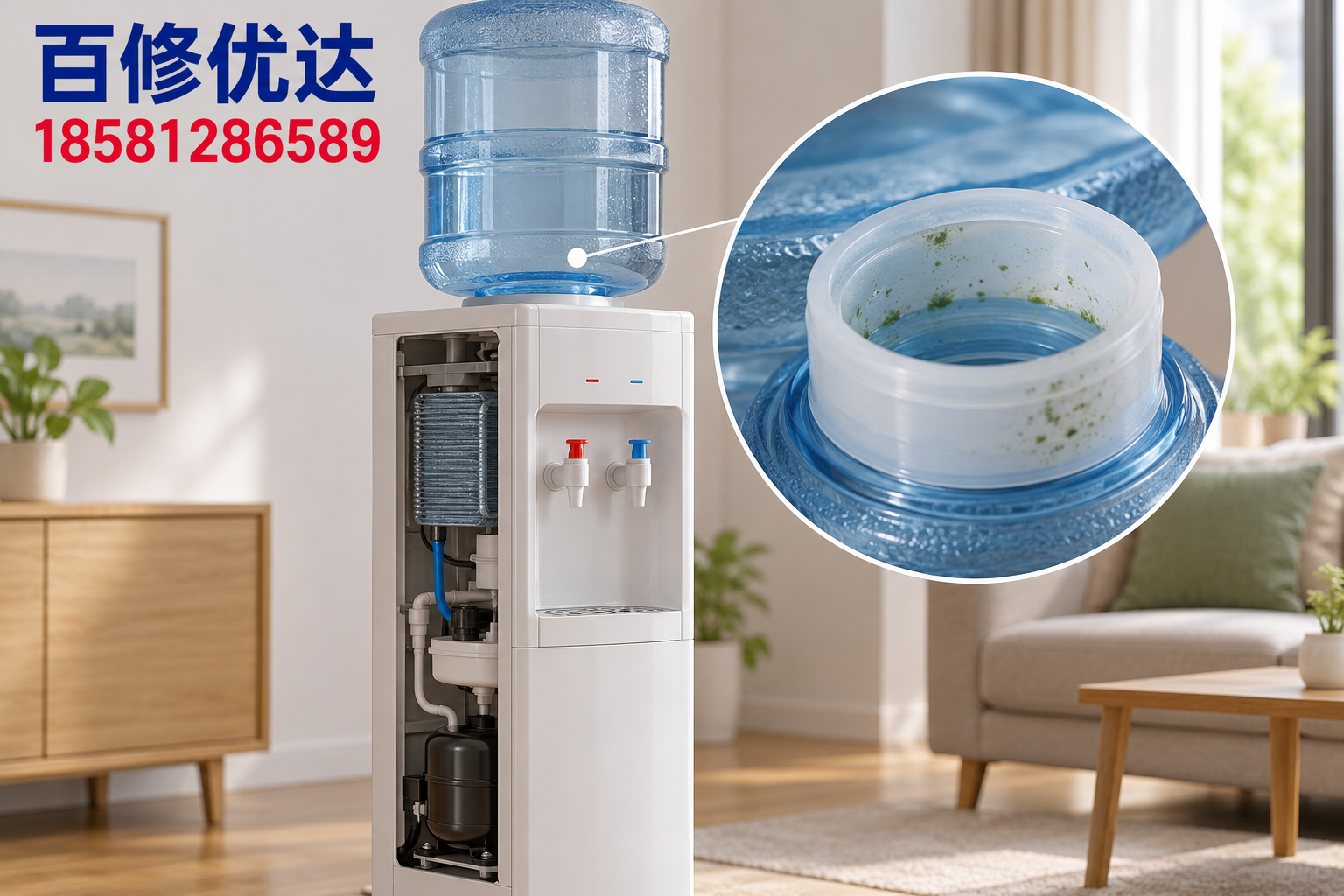 饮水机维修知识品类示意图