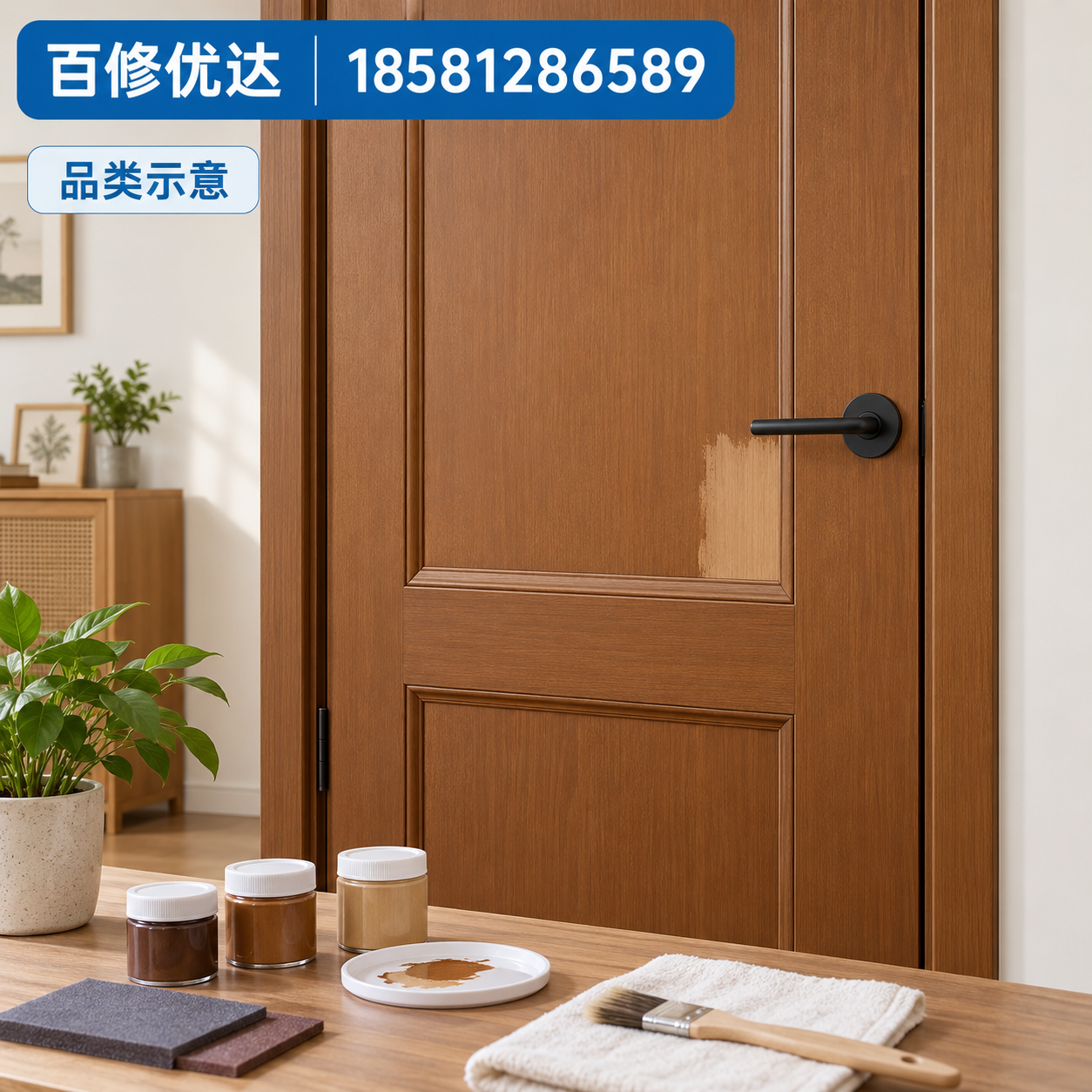 补漆维修知识品类示意图