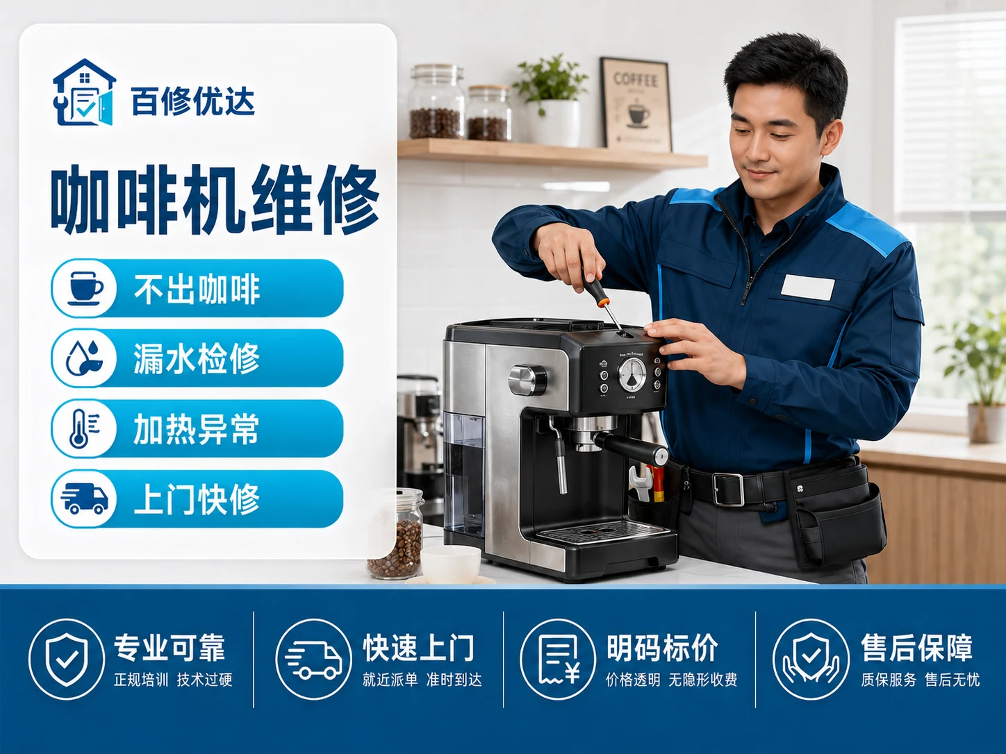 咖啡机上门服务主图