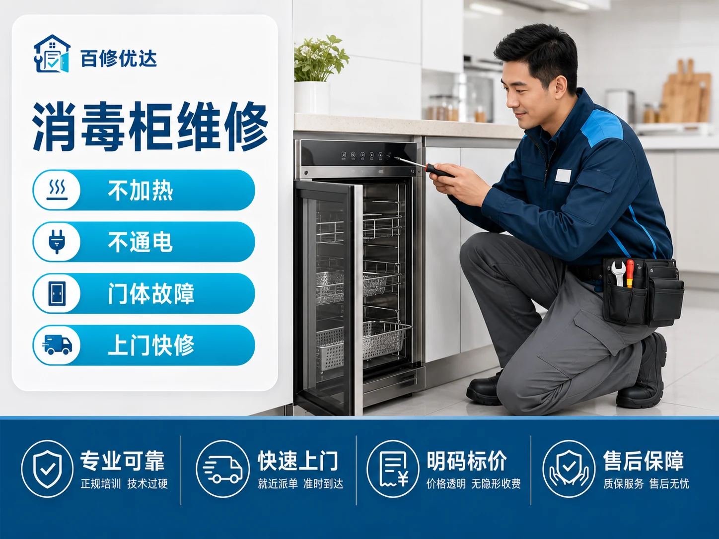 消毒柜上门服务主图