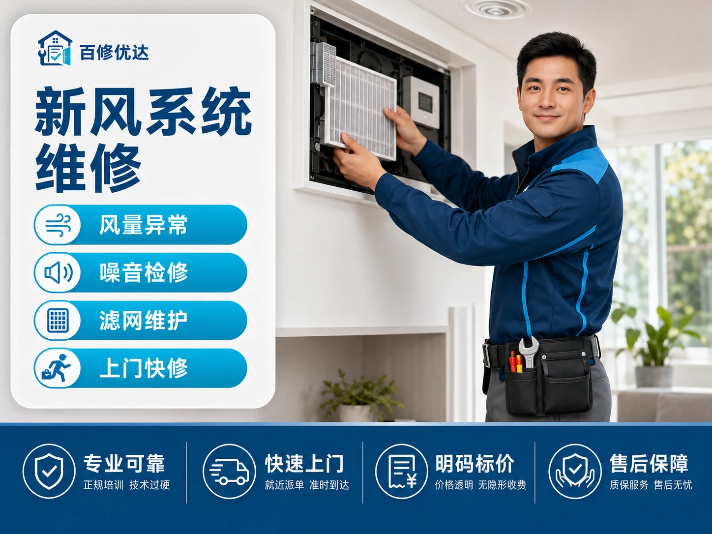 新风系统上门服务主图