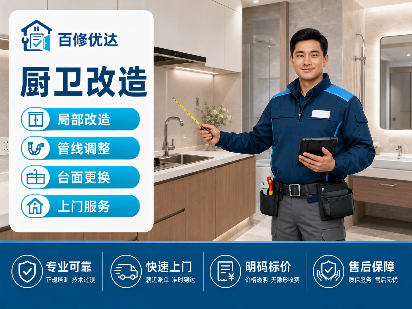 厨卫改造上门服务主图