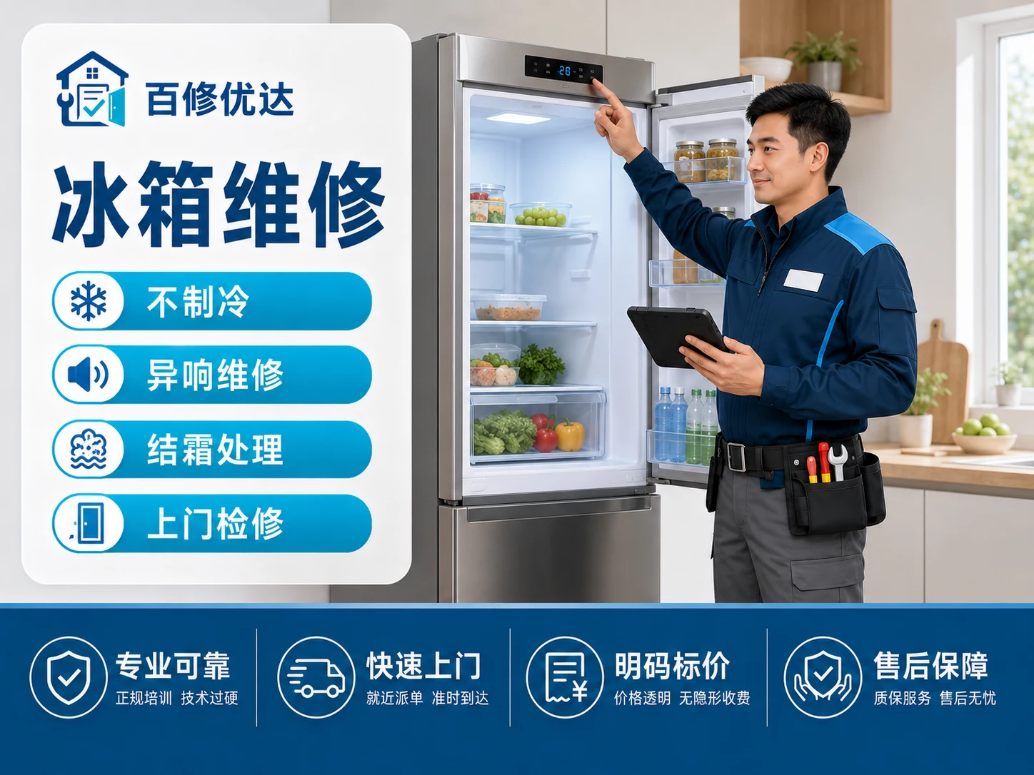 冰箱上门服务主图