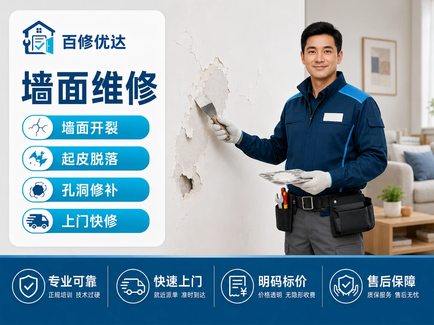 墙面上门服务主图