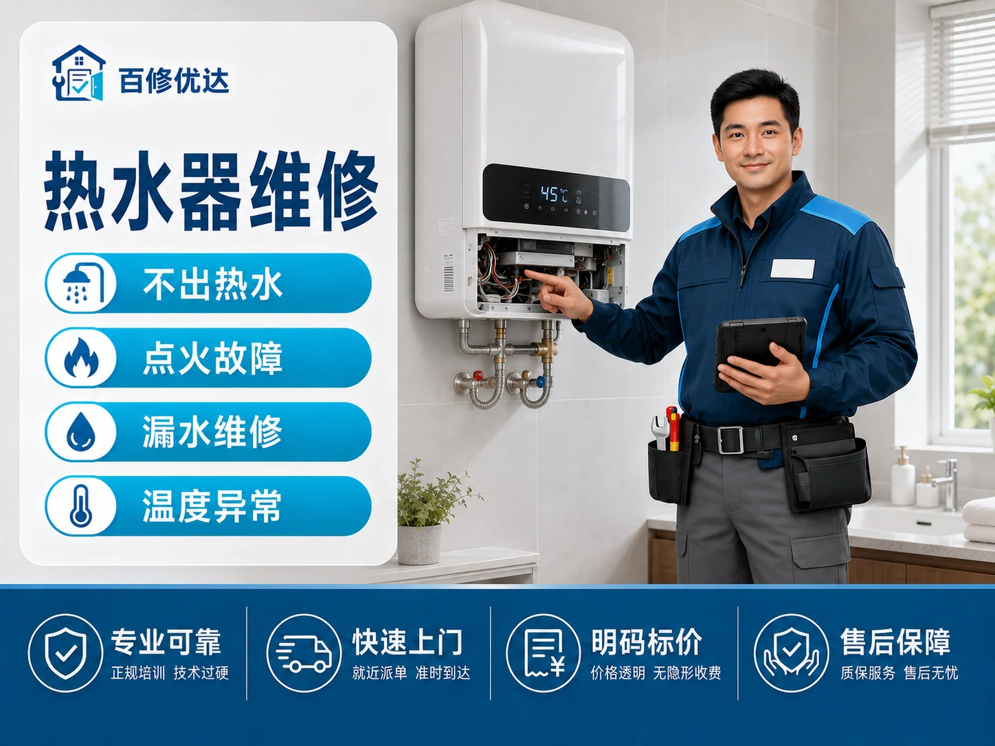 热水器上门服务主图
